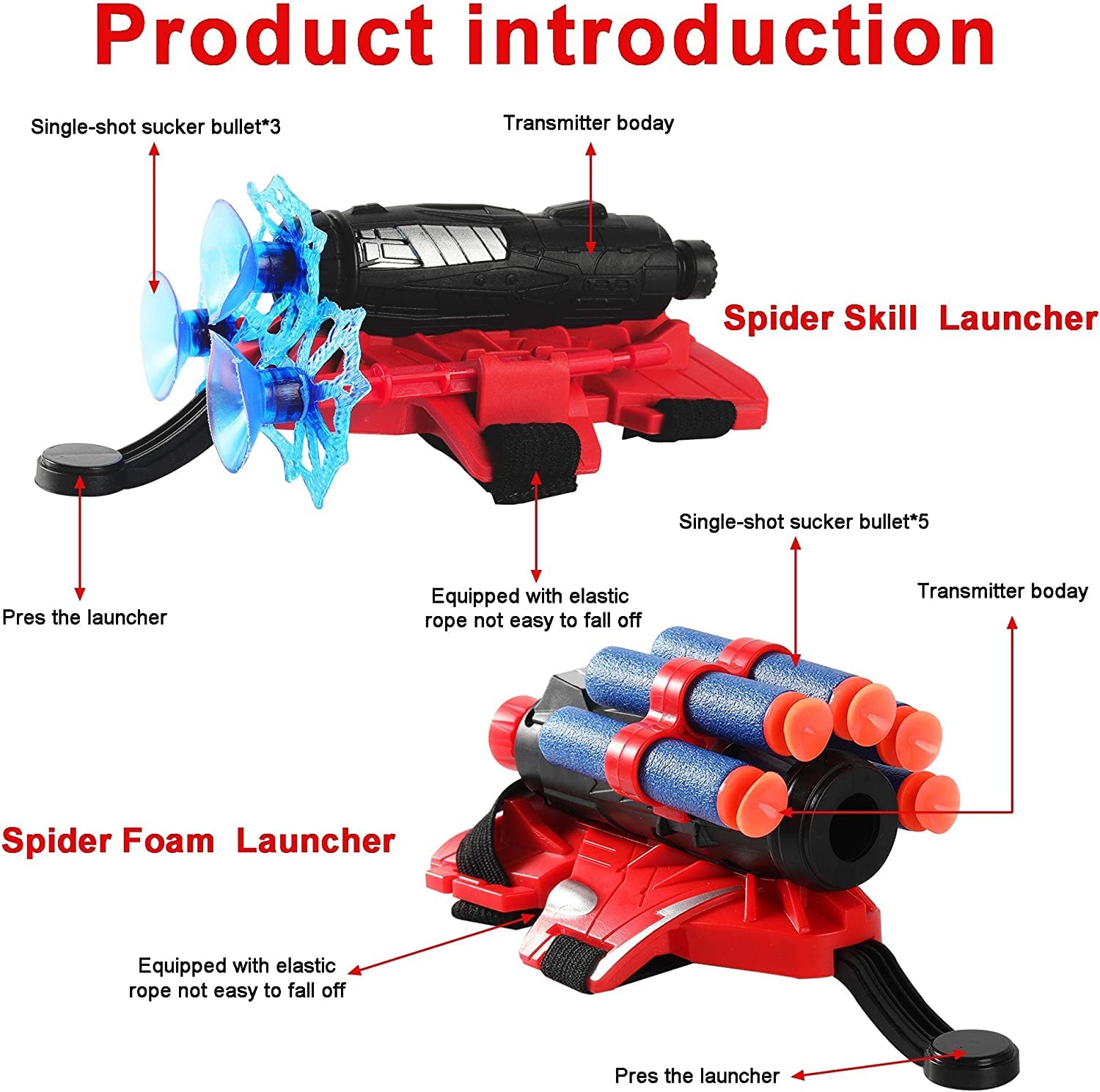 Vinciph suction cup dart ready for glass or ground targets.