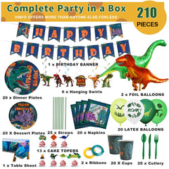 Vinfo dinosaur cups provide sturdy hold for beverages at playtime.