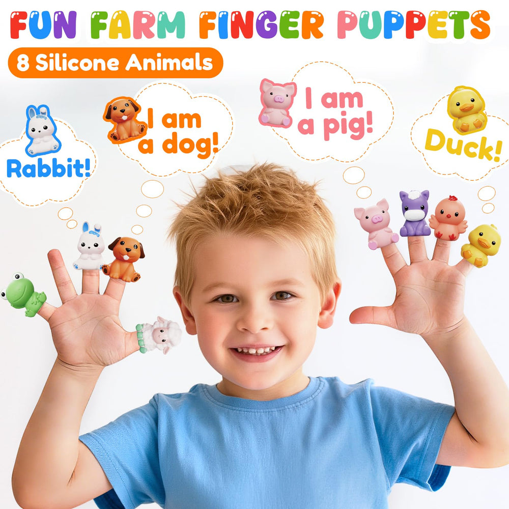 Vinkp Toddler Train Set barns teaching color recognition