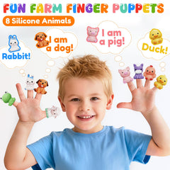 Vinkp Toddler Train Set barns teaching color recognition