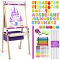 Vinlon art easel with wood frame– sturdy, kid-friendly design for creative play