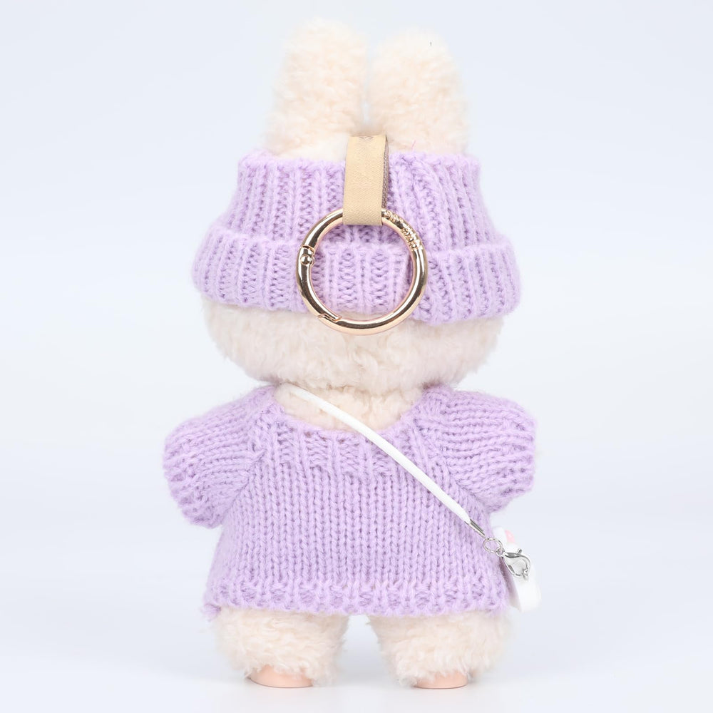 Vintay Labubu 17cm doll photoshoot ready outfit set.
