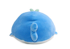 Vintoys blue whale plush room decor adding playful charm