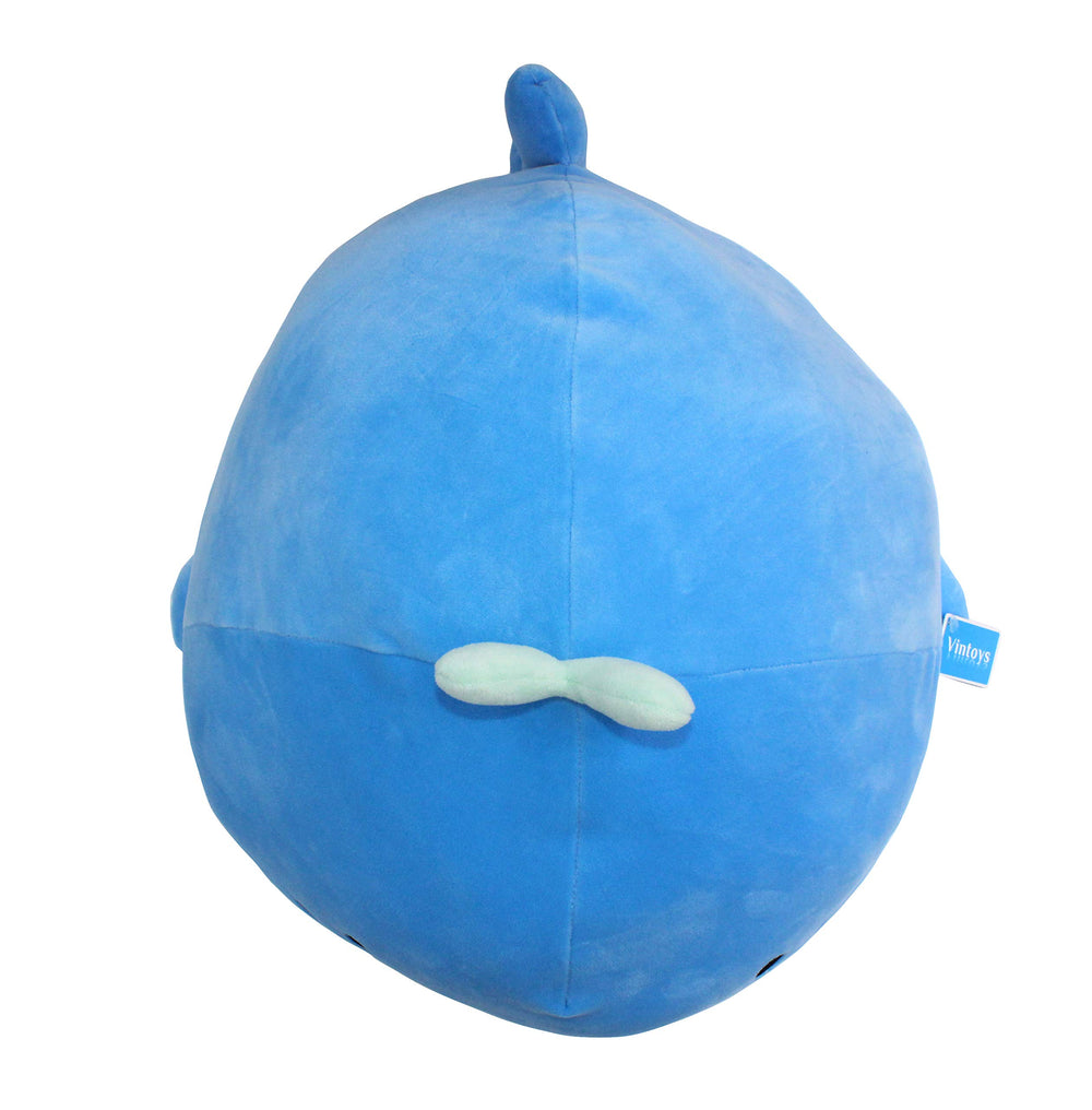 Vintoys blue whale plush kid-friendly design for safe use