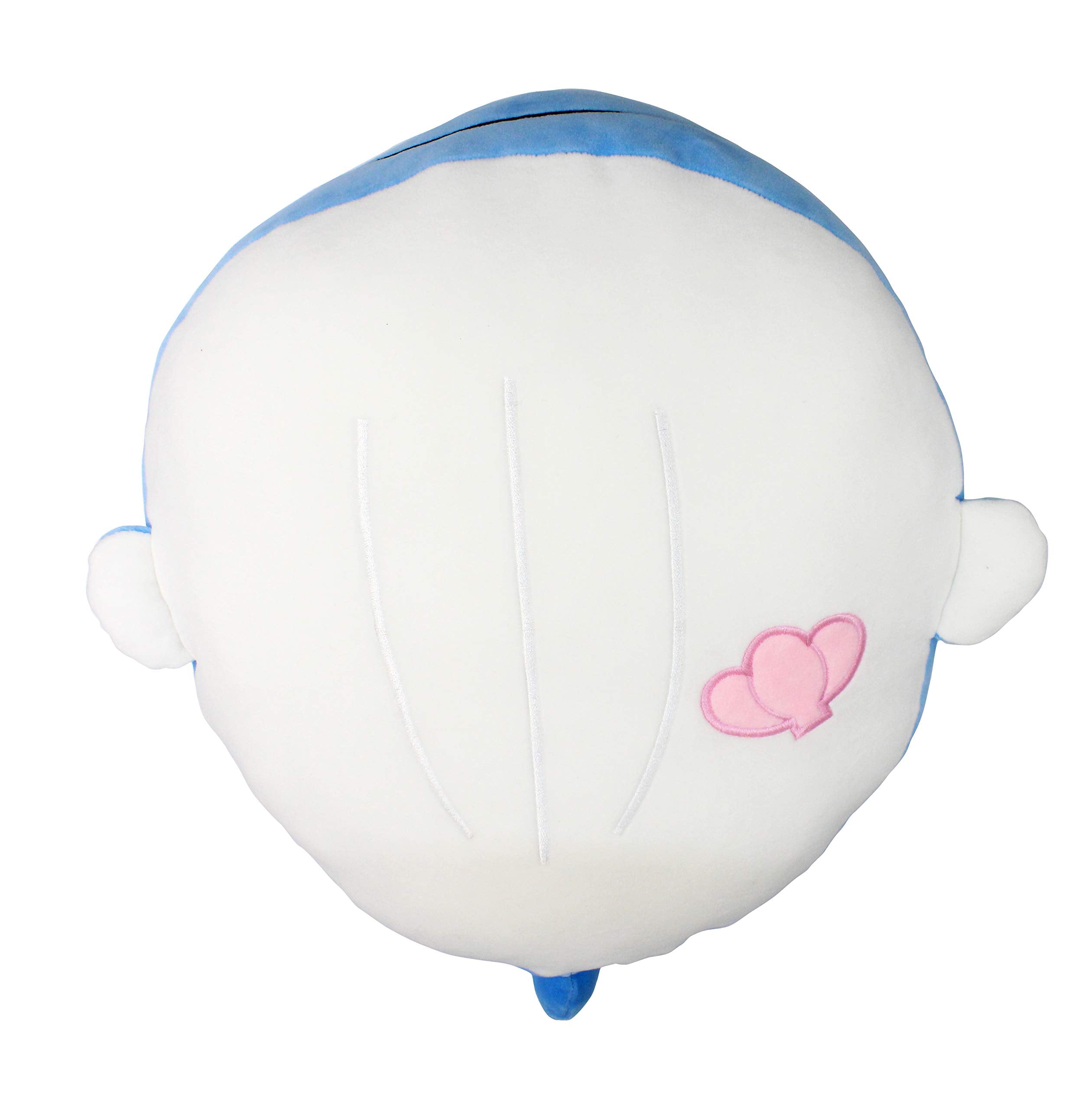 Vintoys blue whale plush office nap-friendly companion