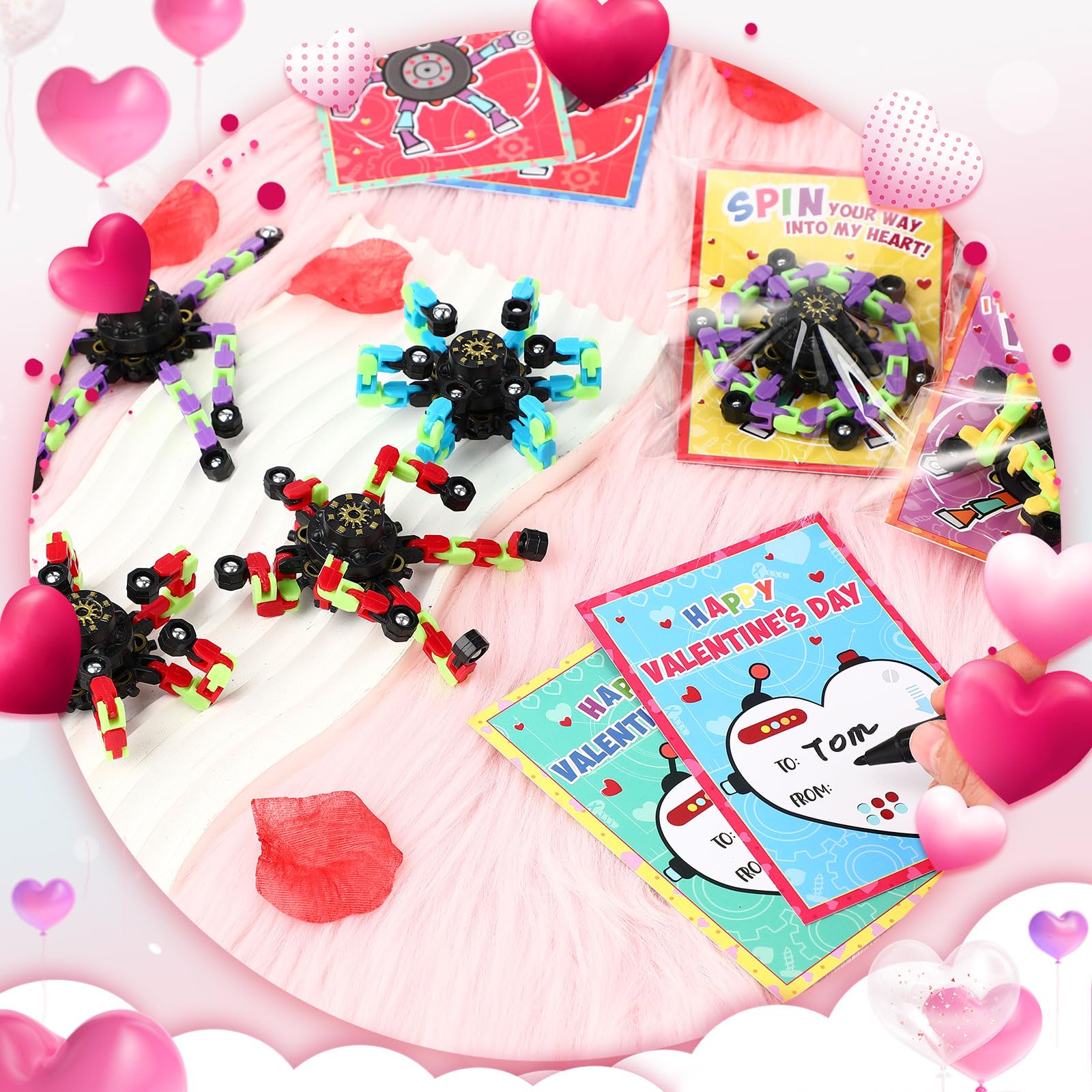 VioraWhite classroom prize set with assorted designs for rewards.