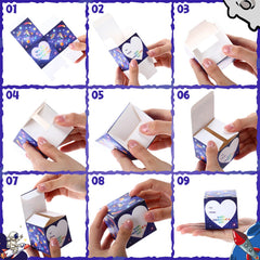 Compact 1.57-inch stress relief cube fits pockets for quick breaks.