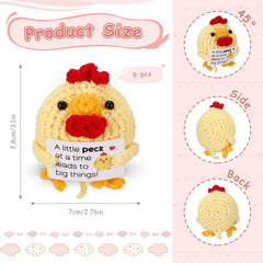 VioraWhite crochet giraffe accent piece adds charm to shelves