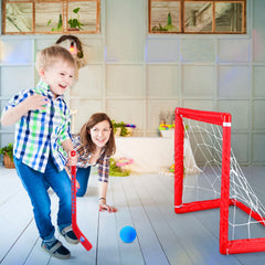 VioraWhite durable plastic sticks withstand enthusiastic games without bending.