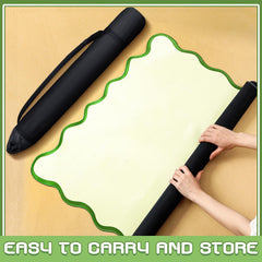 VioraWhite portable Mahjong mat ideal for home, office, or outdoors