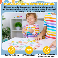 VioraWhite durable silicone magnets designed for kids safety