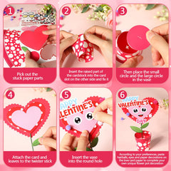 VioraWhite Valentines flower parts close-up highlights bright details for easy customization.