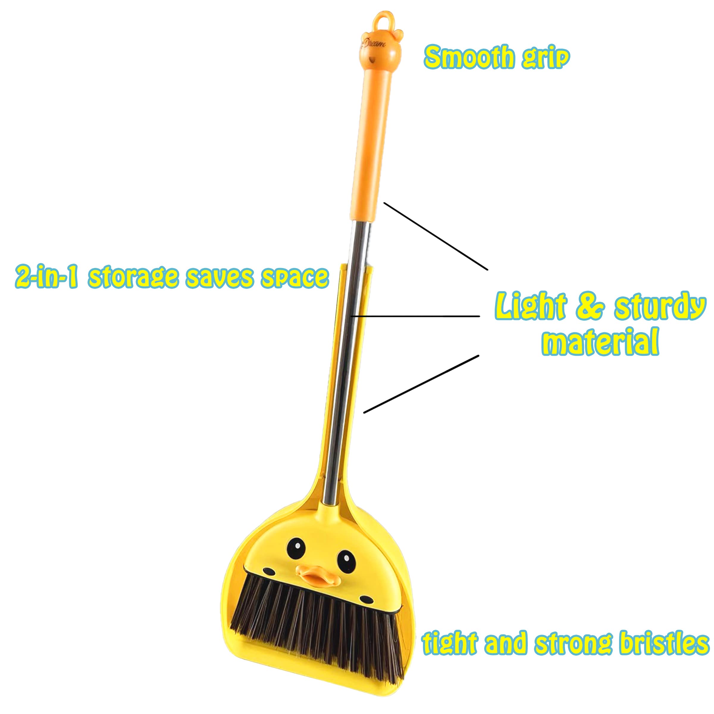 VIPAMZ colorful cleaning set supports early motor skills.