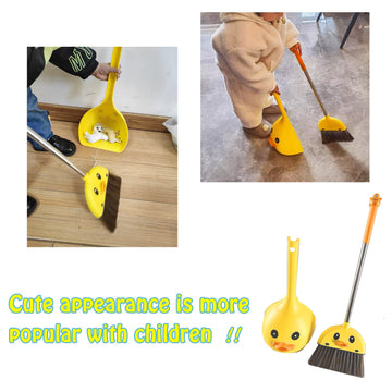 VIPAMZ 22-inch kid-sized broom is ideal for toddlers.