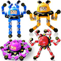 Vipctery transformable spinners pack closed, portable and ready to share.