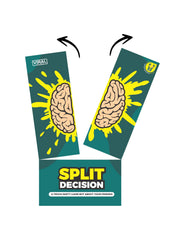 Viral Studios Split Decision card draw heightens anticipation at game night.