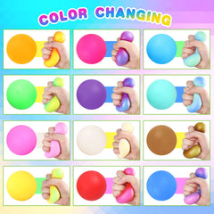 Viroucal stress ball squeeze toy hypoallergenic, safe for daily use