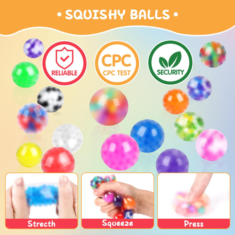 VISCOO stress balls are easy to clean with dish soap and warm water
