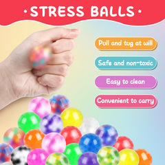 VISCOO stress balls made from non-toxic TPR material for durable, BPA-free use