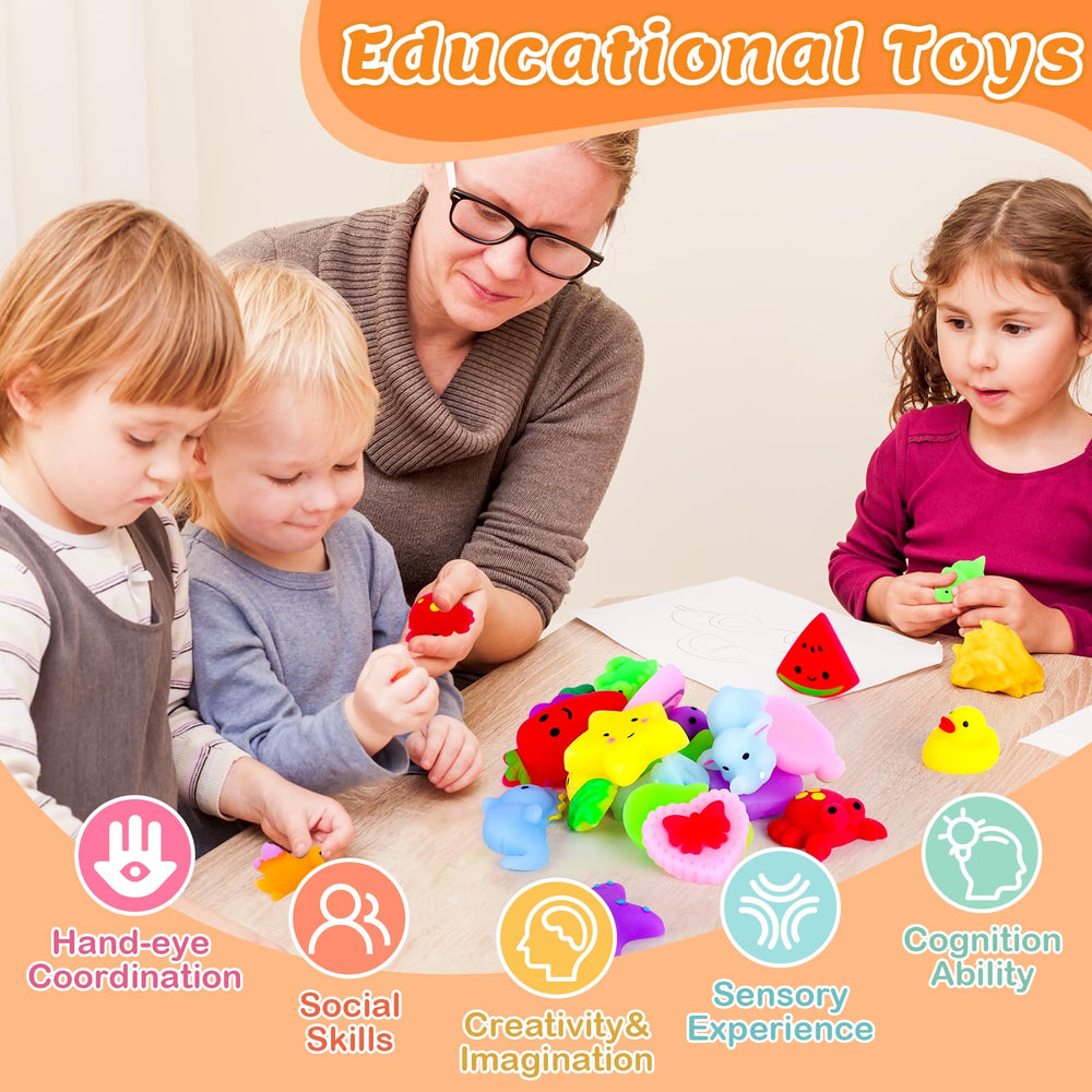 VISCOO sea creature squishies, fun for sensory bins and stress relief.