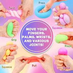VISCOO tear-resistant slow-rise ball supports gentle squeezing and repeated play sessions.