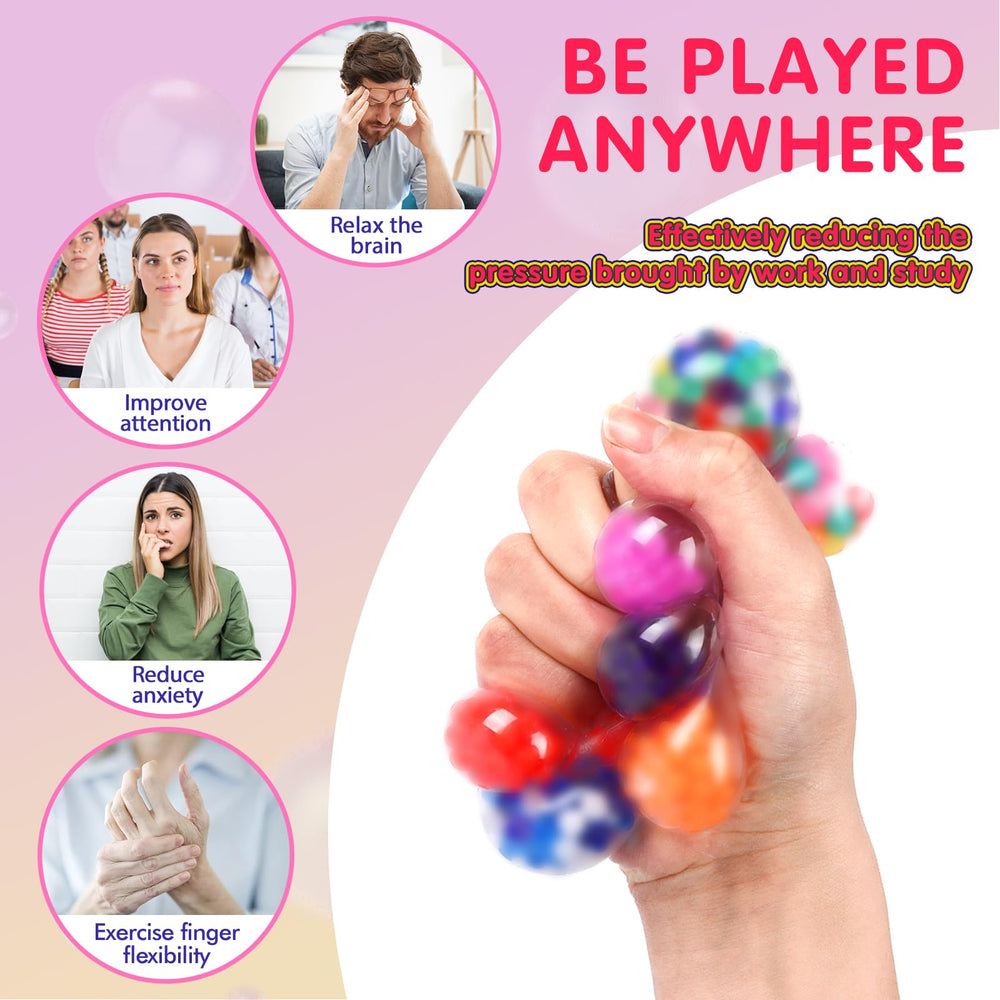 Viscoo pocket-friendly compact stress ball fits in bags and pockets.