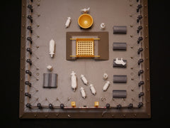 Vision Video Tabernacle Model Kit Aaron's Rod and Manna jar components.