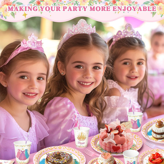 Vistico Princess 9-inch dinner plates provide sturdy service for desserts and snacks