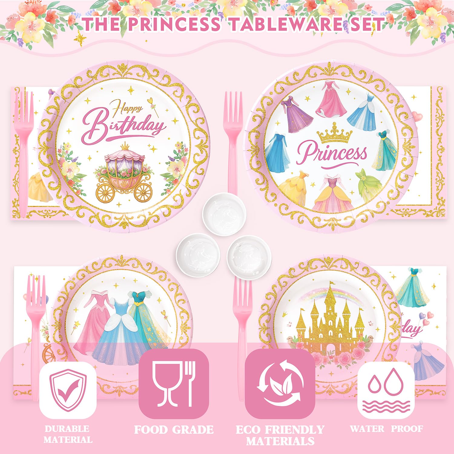 Vistico Princess napkins are soft and absorbent for tidy hands