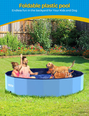 VISTOP pool outdoors for refreshing pet bathing and playtime