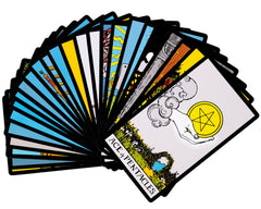 Vitacera 78-color illustrations offer rich symbolic imagery.