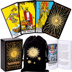 Vitacera Original Tarot Cards Deck with 78-card set for learning and daily readings.
