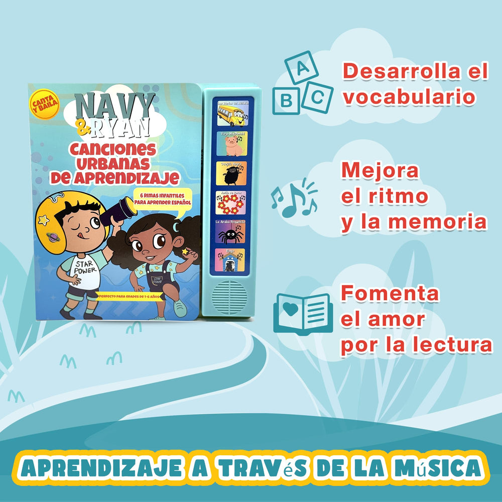 Vitastars book pages in bilingual format help toddlers explore first words.