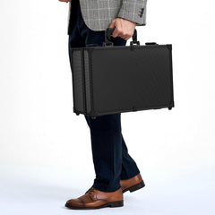 Vitula black exterior card case designed for transport and storage