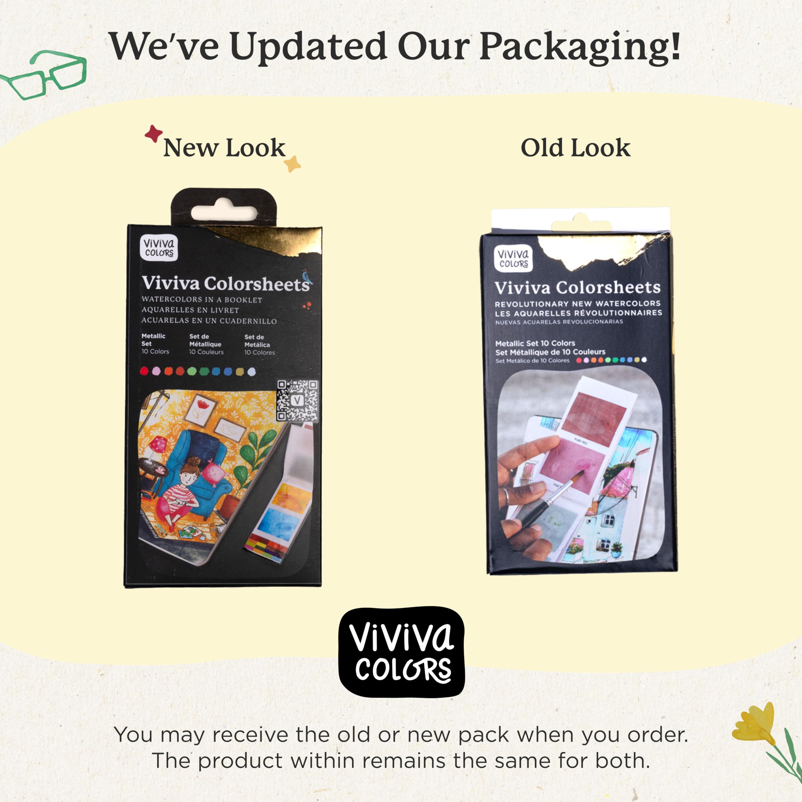 Viviva Colorsheets handmade compact kit offers artisan quality in a small format.