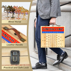 Thickened wooden board by Vixflux with a sturdy playing surface
