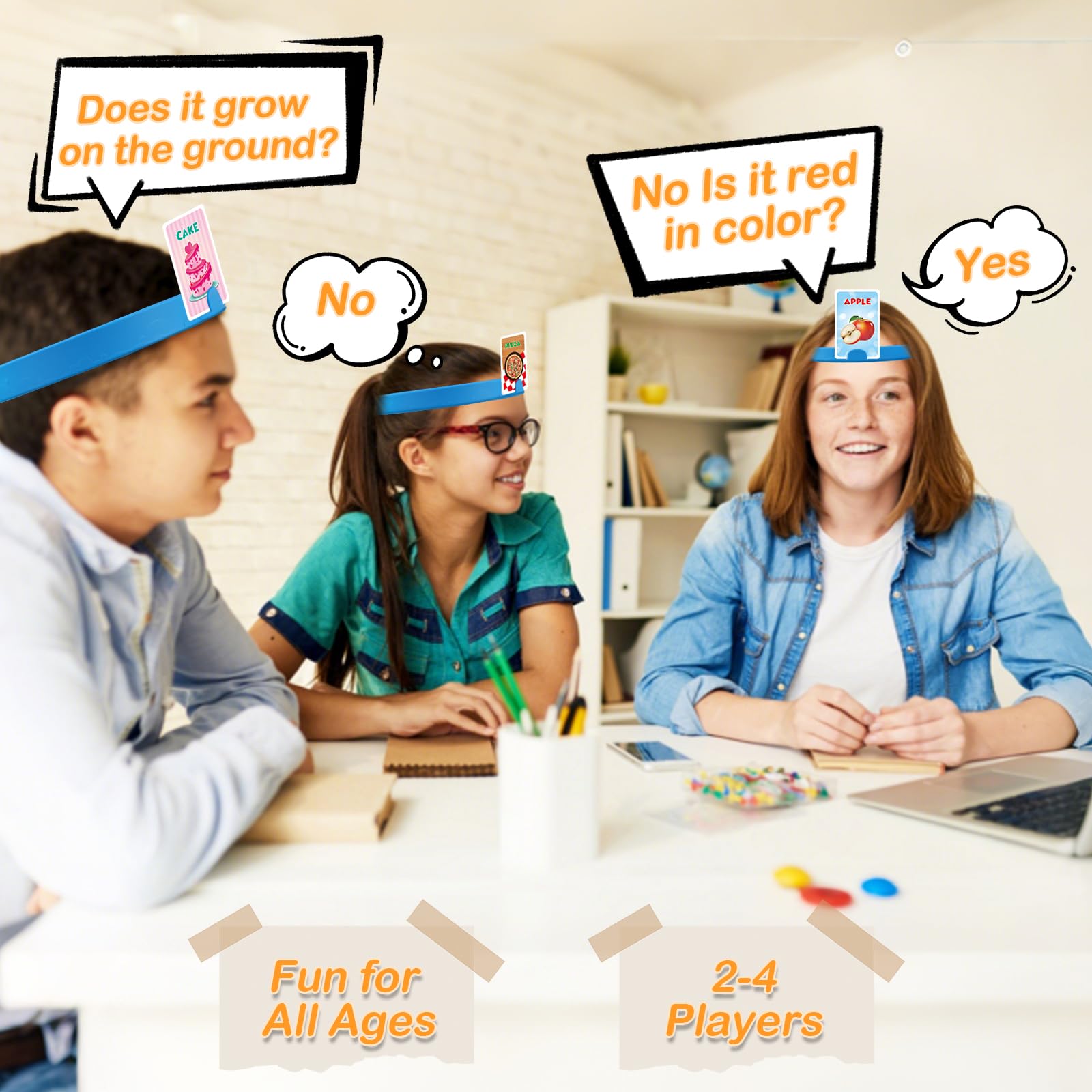 VIZIKN Headbands gesture-play highlighting act it out mode for active learning