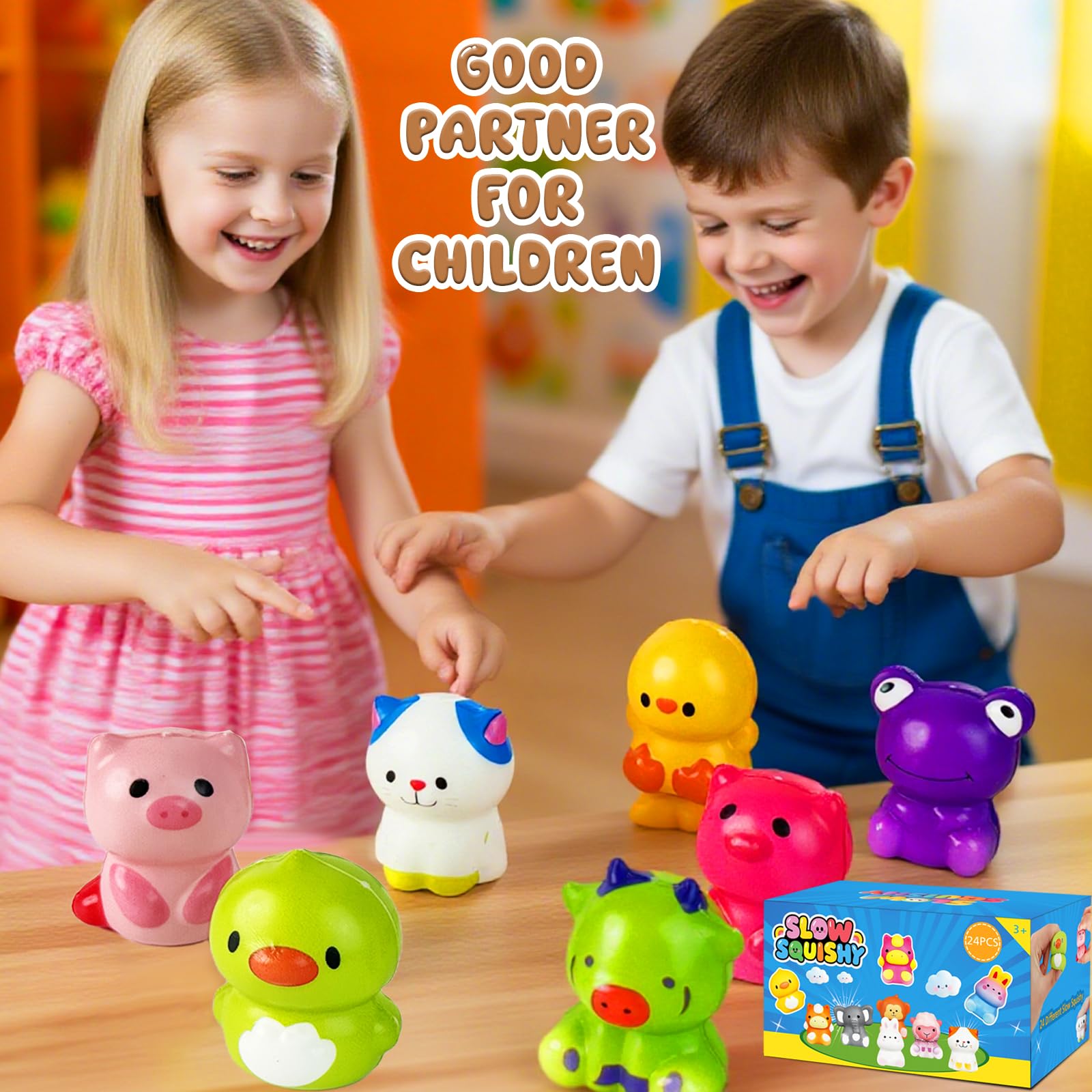 Vkovnis classroom-favors squishies, vibrant designs for rewards and celebrations.