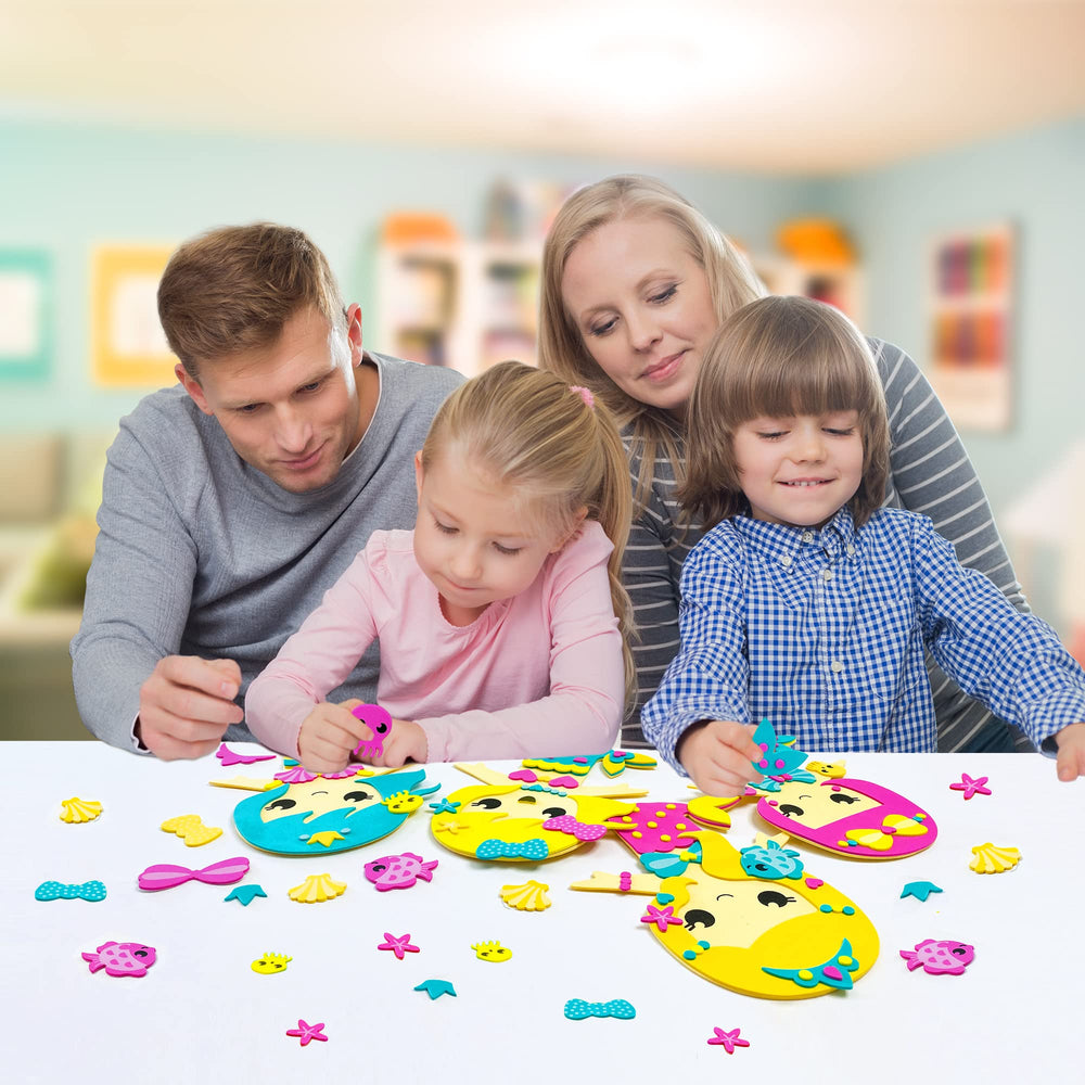 VKPI glue-free foam crafts for easy at-home projects