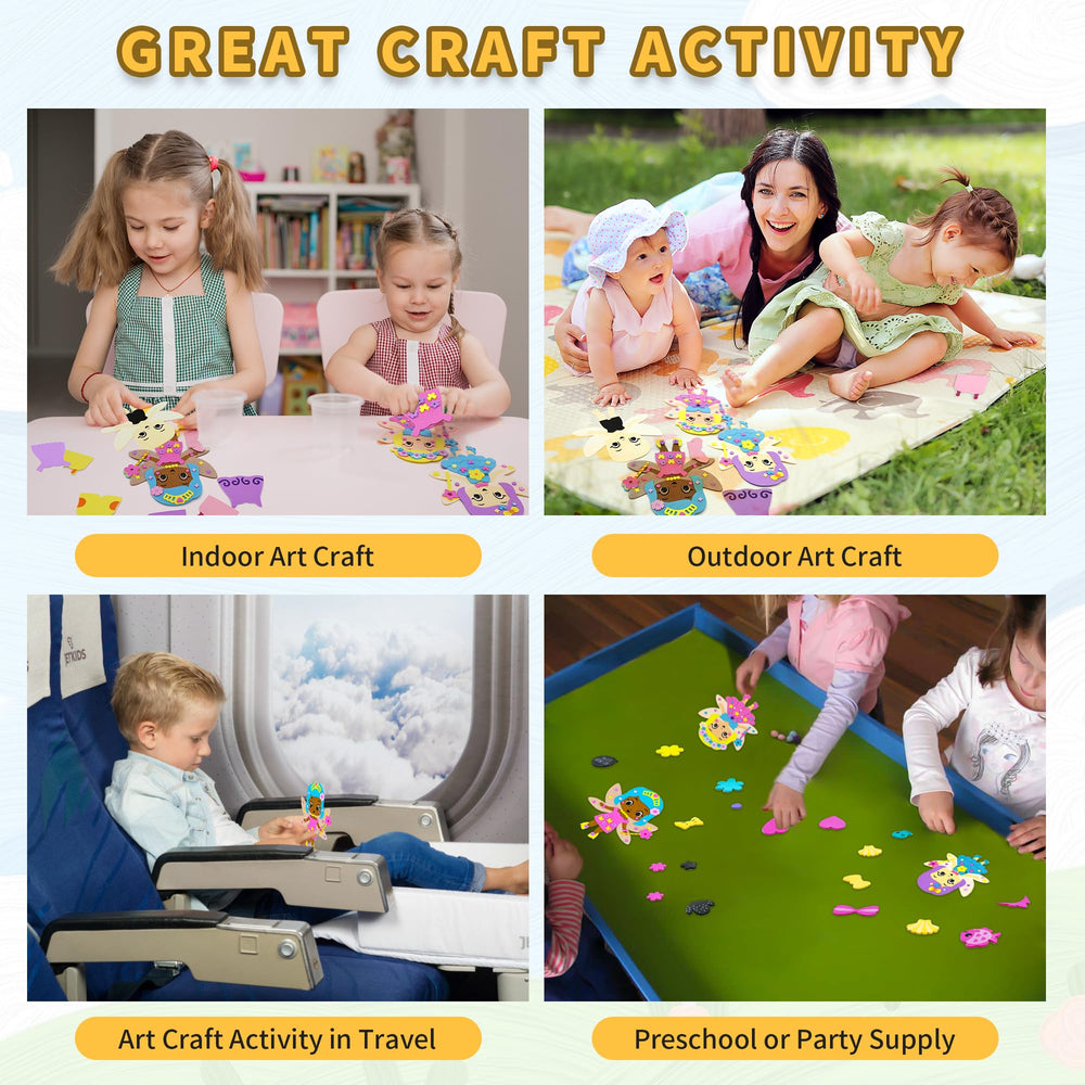 VKPI decorated fairies shown as examples of completed crafts.