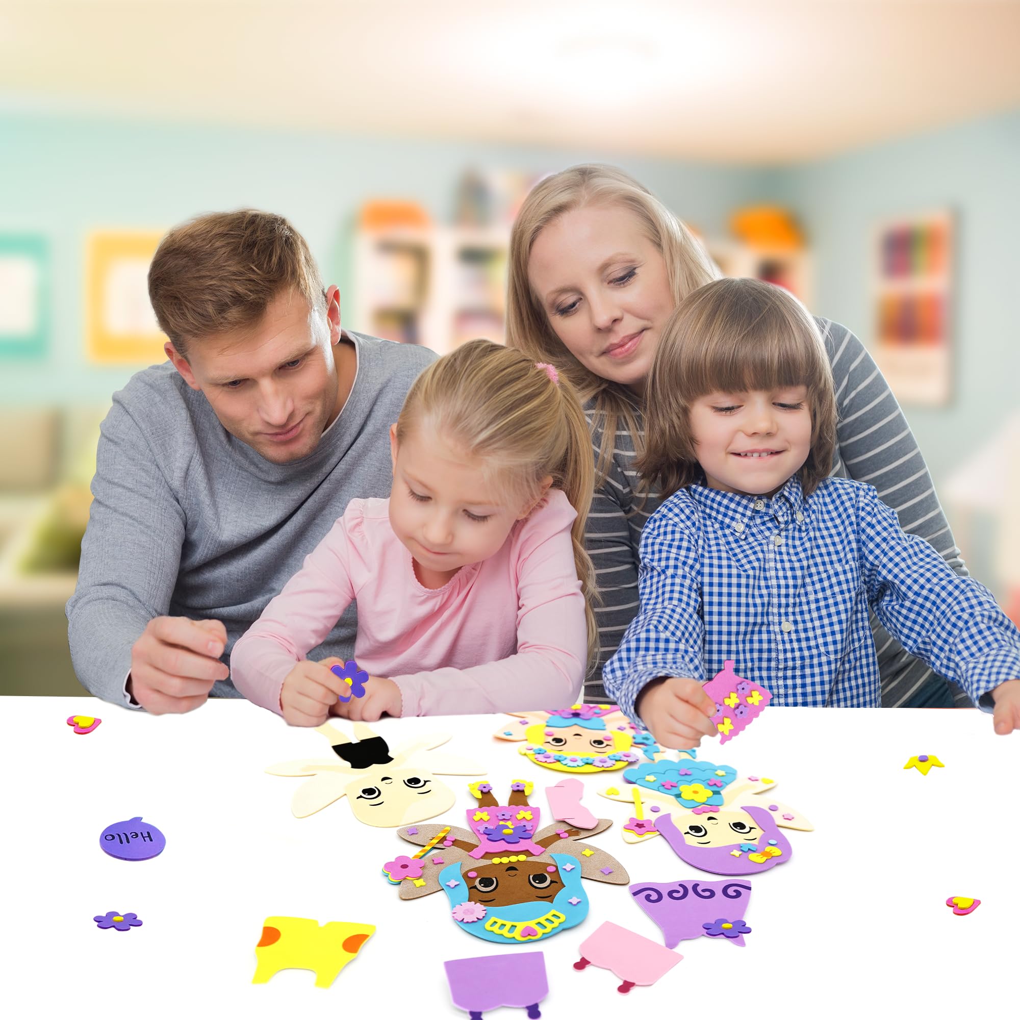 VKPI travel-ready craft kit with compact parts for on-the-go fun.