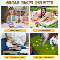 VKPI packaged foam craft kit with safe materials
