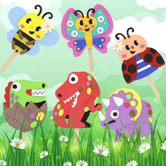 VKPI Preschool foam craft uses non-toxic EVA foam for kid-friendly art.