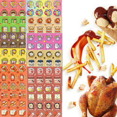 VKPI stickers are easy to peel and reuse in projects.