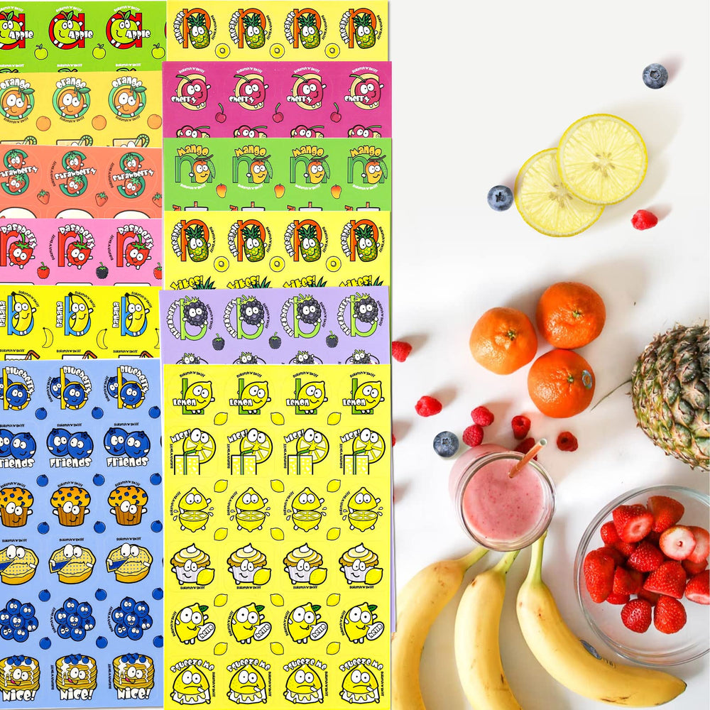 VKPI fruits scents include strawberry and watermelon for playful sensory moments.