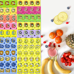 VKPI fruits scents include strawberry and watermelon for playful sensory moments.
