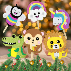 VKPI Travel-friendly puppets craft kit for car or plane trips with kids