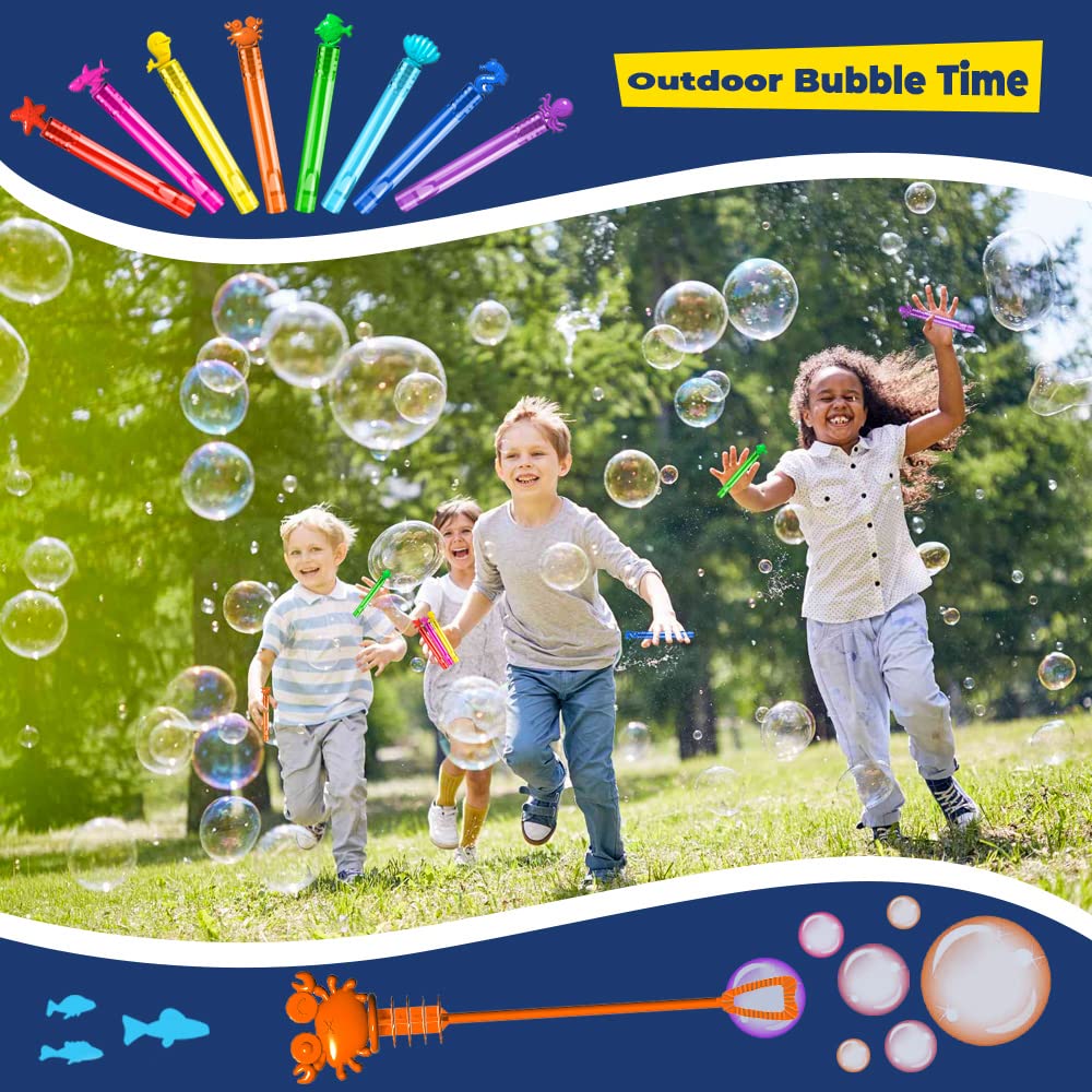 VKTEN shell bubble wand design fits easy gifting and beach-themed events