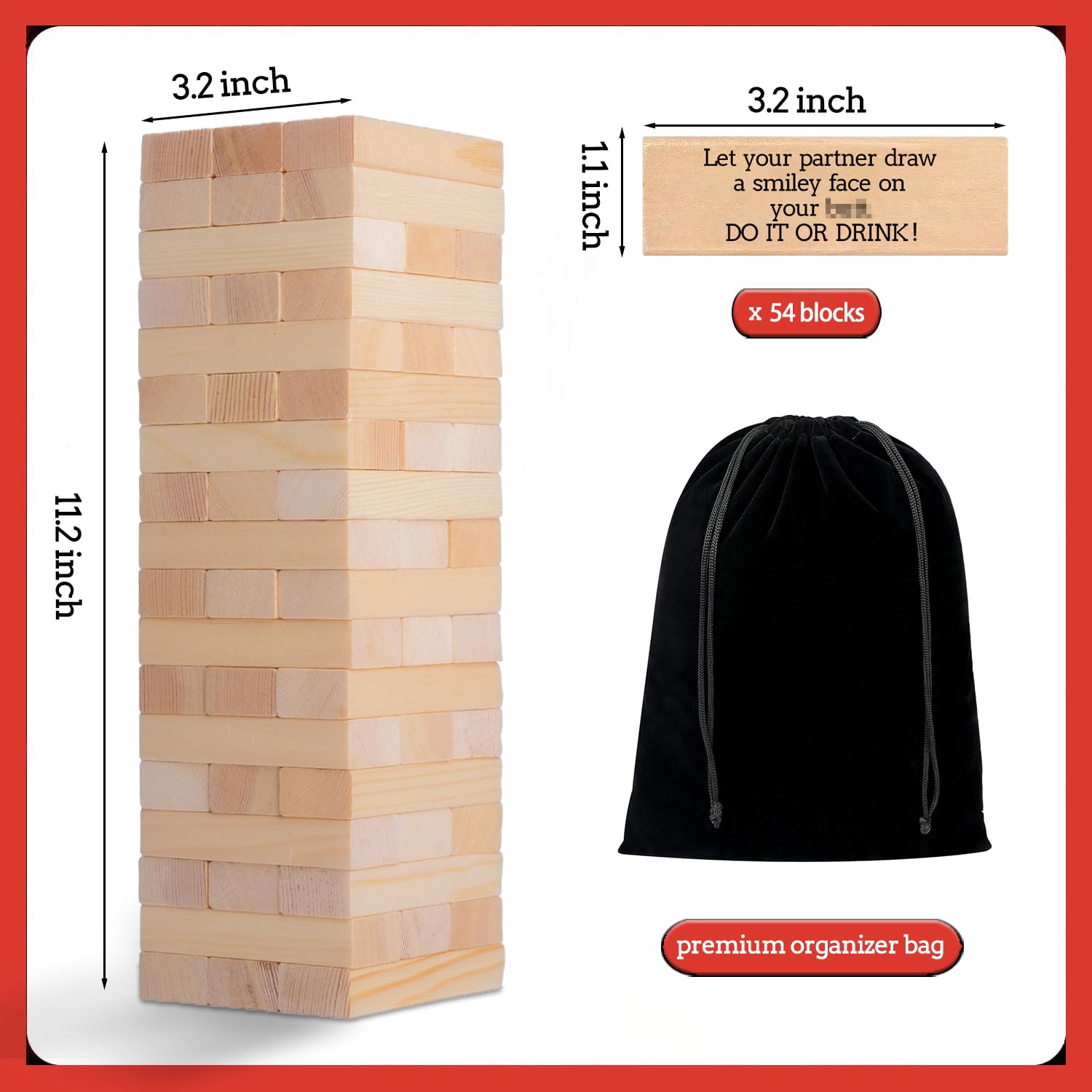 VKX compact storage bag keeps blocks organized after play