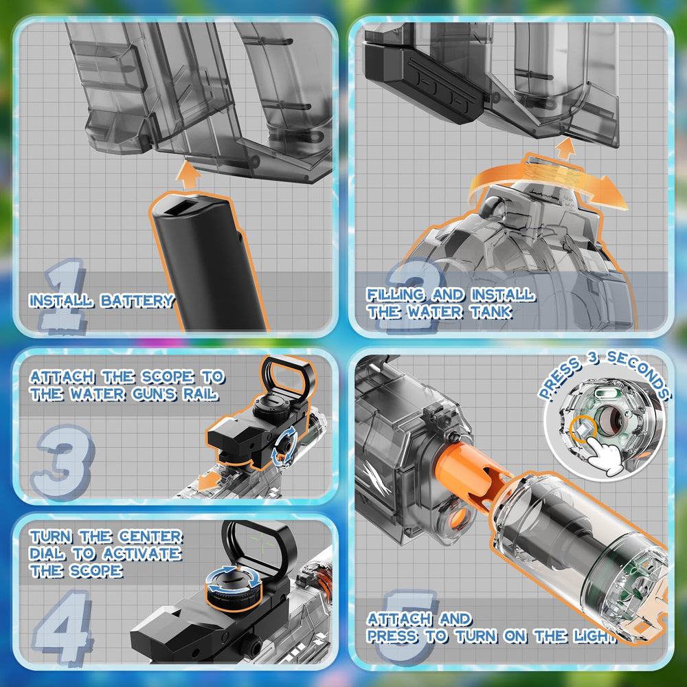 Vmiya rechargeable battery enables extended playtime